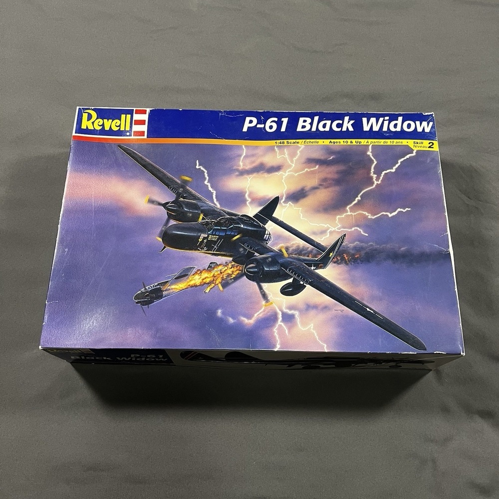 REVELL 1:48 Scale P-61 BLACK WIDOW Model Airplane Kit